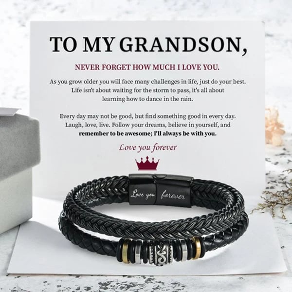 Last Day Promotion 49% OFF---To My Son Love You Forever Bracelet
