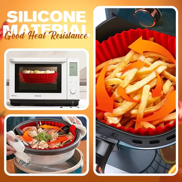 Hot Sale - Air Fryer Silicone Baking Tray (Chance to get an air fryer for FREE)