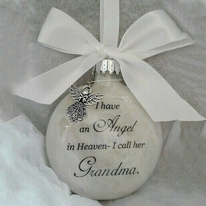 EARLY CHRISTMAS SALE 70% OFF - Angel In Heaven Memorial Ornament