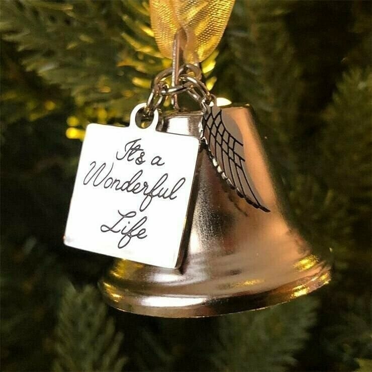 EARLY CHRISTMAS SALE-49% OFF - Christmas Ornaments Angel Wings Bell