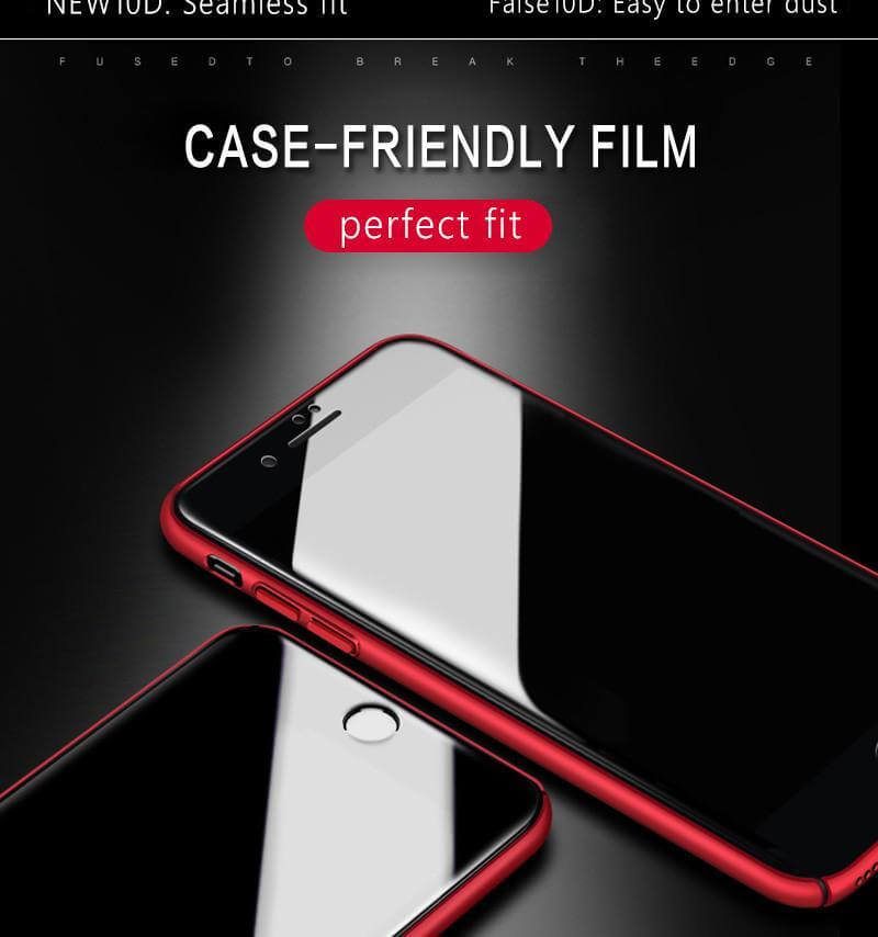 10D Premium Tempered Glass For Iphone