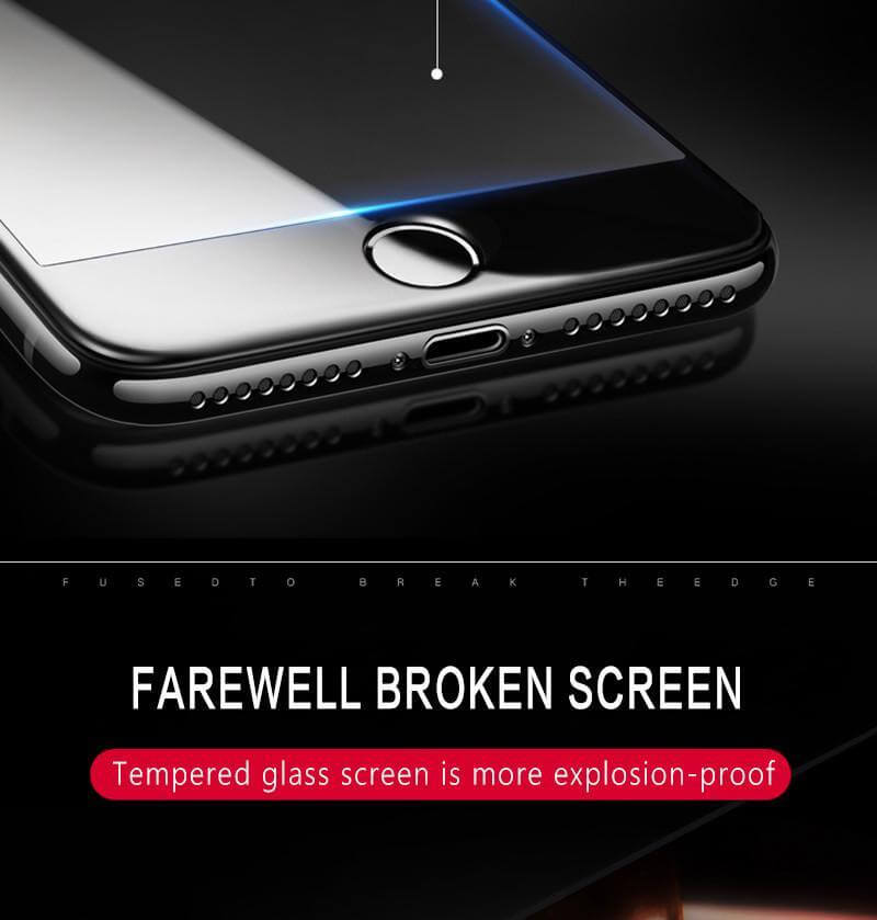 10D Premium Tempered Glass For Iphone