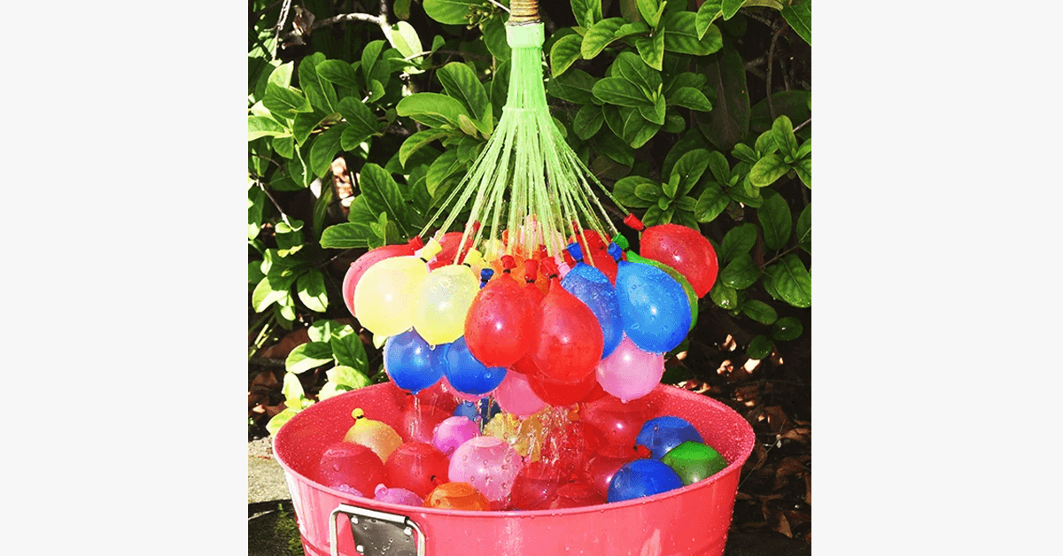 111 Piece Set Magic Water Balloons