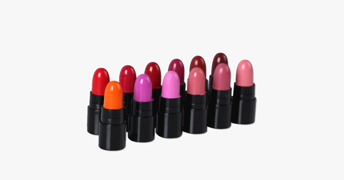 12 Color Lipstick Set Gets You Ready For Any Occasion
