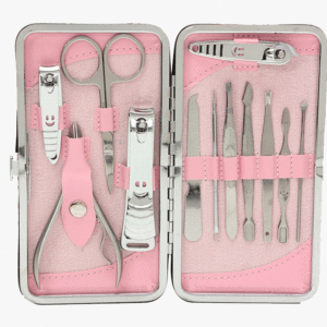 12 Piece Stainless Steel Professional Manicure Set