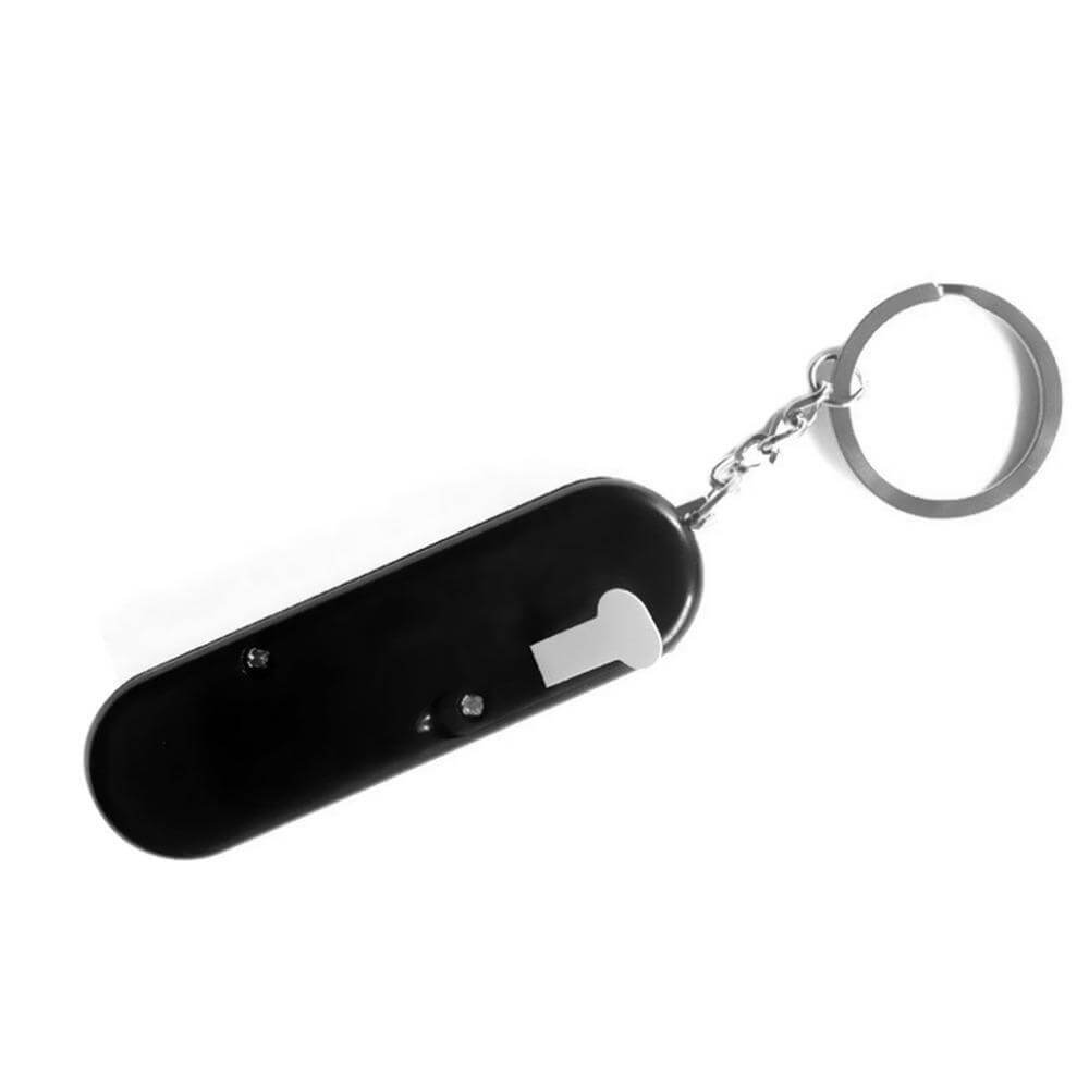 120Db Personal Alarm Anti Rape Device Dual Speakers Loud Alarm Alert Attack Panic Safety Personal Security Keychain