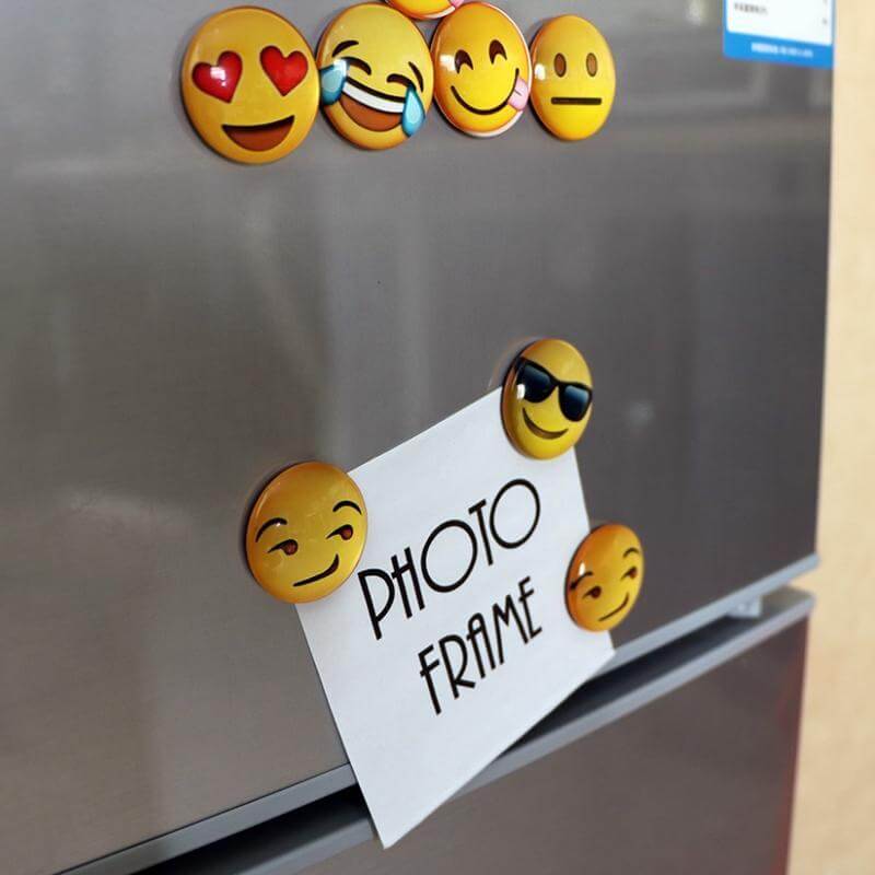 13Pcs Lot Smile Emoji Fridge Magnet Face Expressions Fridge Magnets For Kids Cartoon Refrigerator Magnets Sticker Home Decor