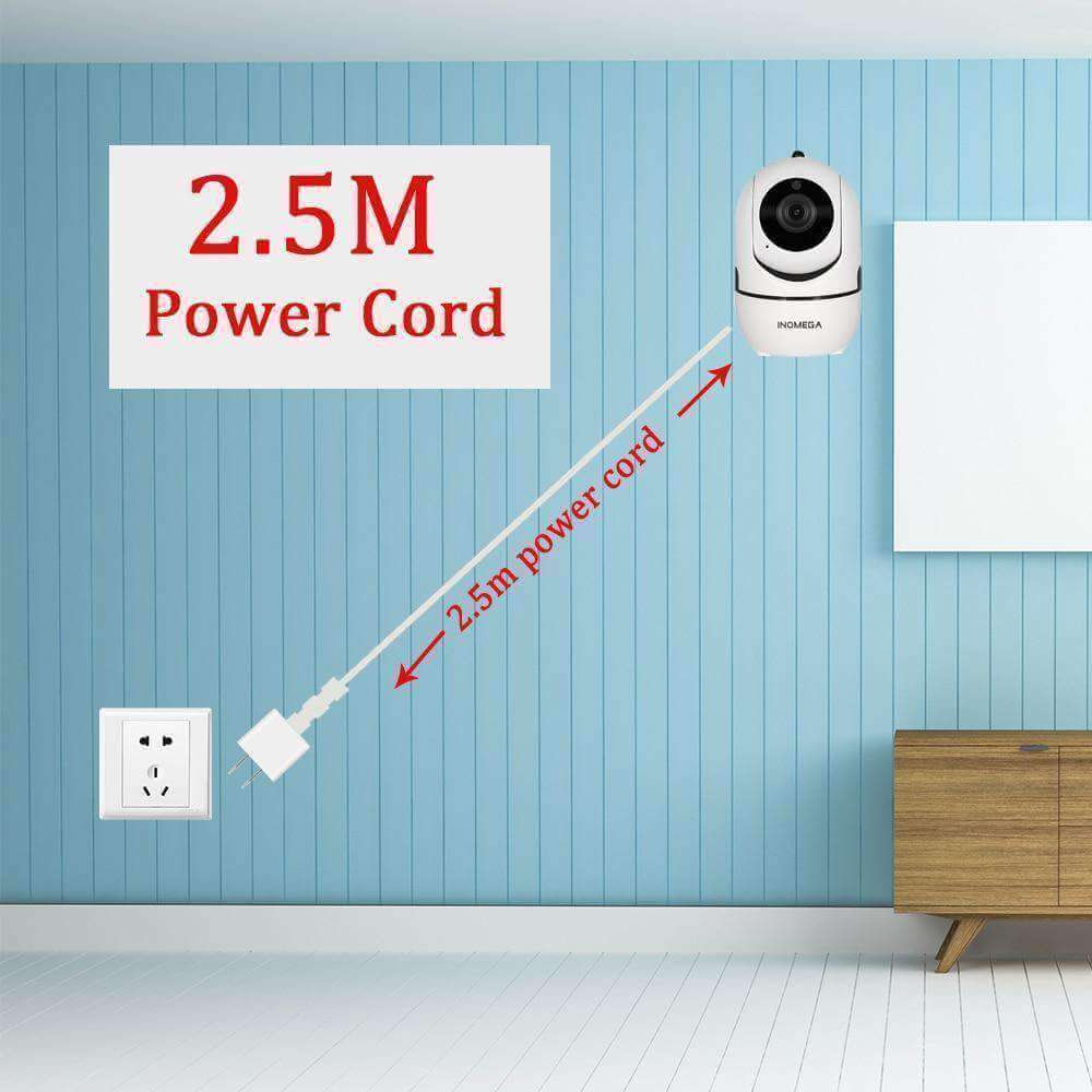 2 5M Power Cord For Mega Cloud Cameras