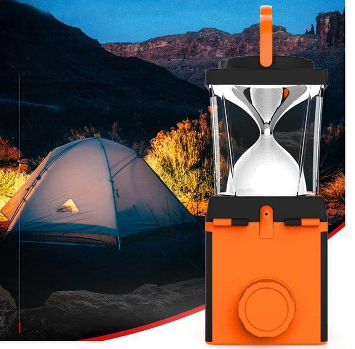 2 In 1 Portable New Energy Led Camping Light Power Bank