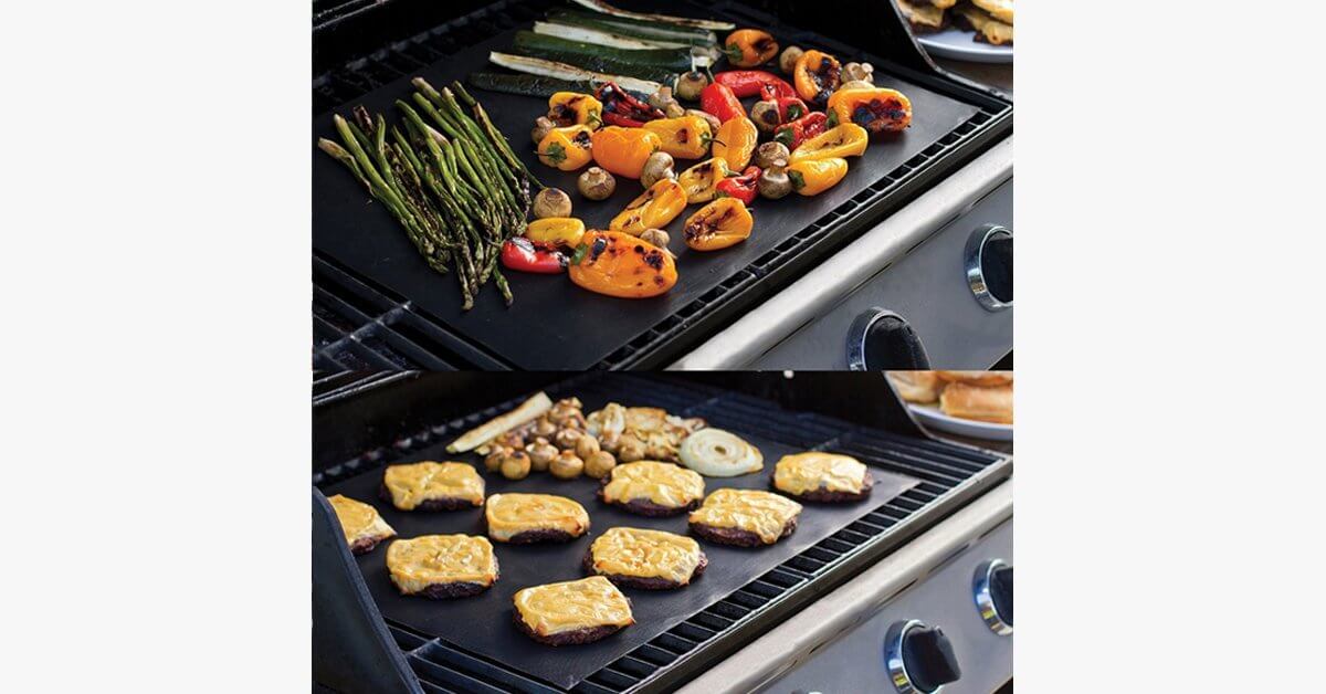 2 Pack Bbq Grilling Mats