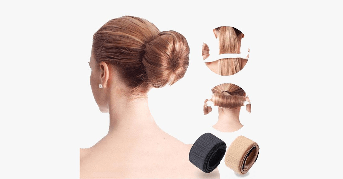 2 Pack French Twist Bun Makers