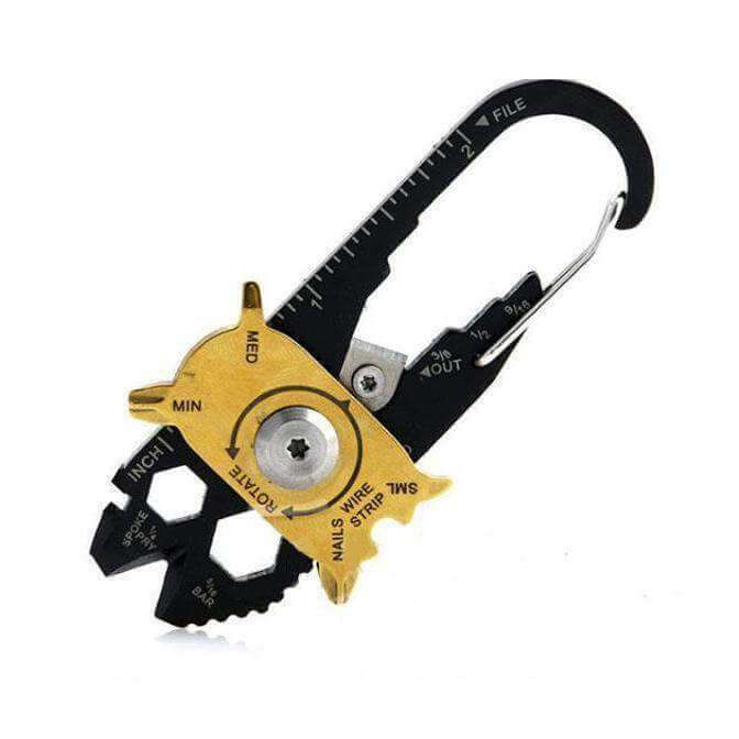 20 In 1 Stainless Steel Keychain Multi Tool
