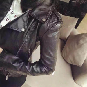2018 Motorcycle Faux Soft Leather Jackets