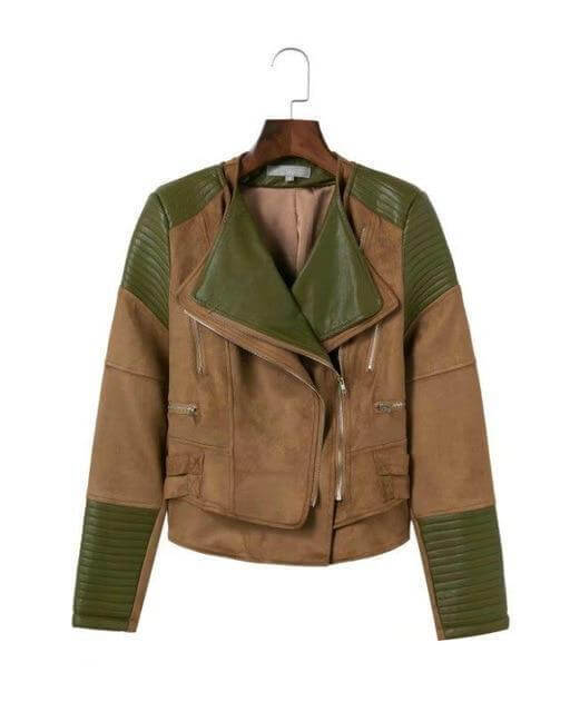 2018 Pu Suede Faux Leather Jackets