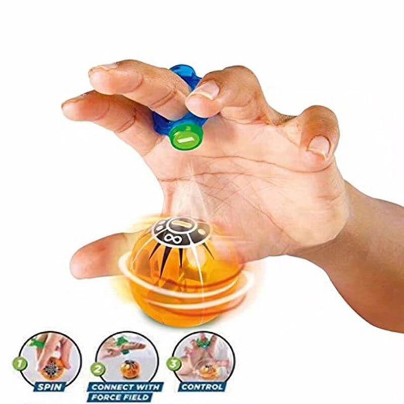 2019 New Electronic Magnetic Balls Boys Toy Magnetic Creative Toys Controlled Finger Induction With Power Ring Toys For Children