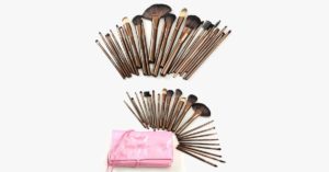 25 Piece Makeup Brush Set With Pouch The Perfect Makeup Companion