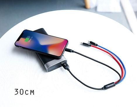 3 In 1 Fast Charge Cable Carry One And Charge All