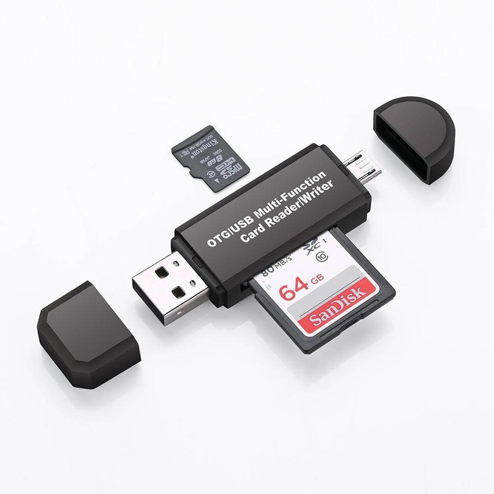 3 In 1 Usb Type C Card Reader Expand The Capabilities Of Your Devices