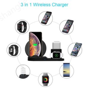 3 In 1 Wireless Charging Stand Dock