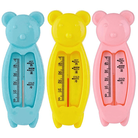 3 Pack Lovely Bear Baby Bath Thermometer