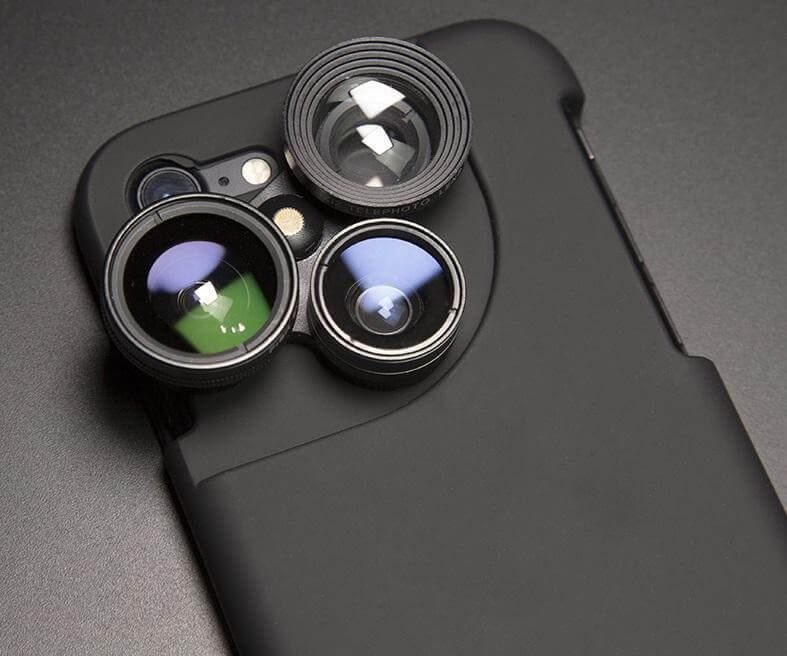 4 In 1 Lens Protective Phone Case For Iphone