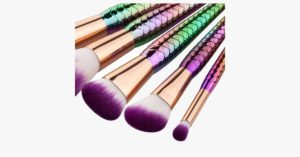 5 Piece Rainbow Mermaid Brush Set Pre Release