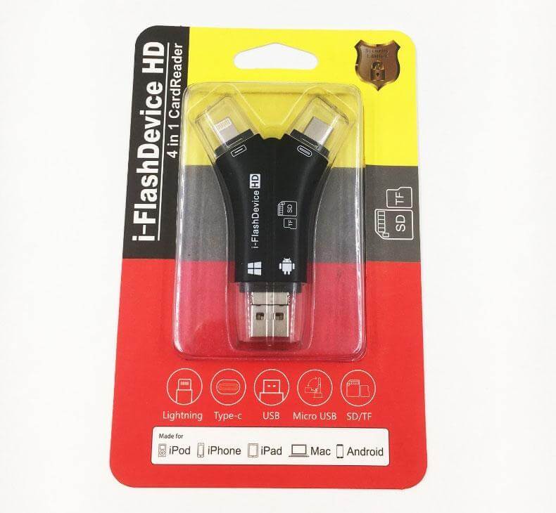 6 In 1 Usb Reader And Flash Drive Connect And Store Everything On A Single Piece
