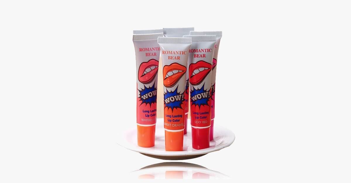 6 Piece Lip Stain Peel Masks Long Lasting And Waterproof Lip Stain To Makeyour Lips Look Naturally Tinted