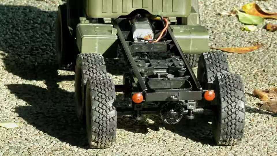 6Wd Rc Car Military Truck Rock Crawler