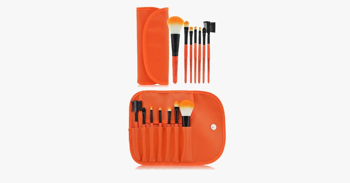 7 Piece Classic Brush Set Comes In 5 Colors
