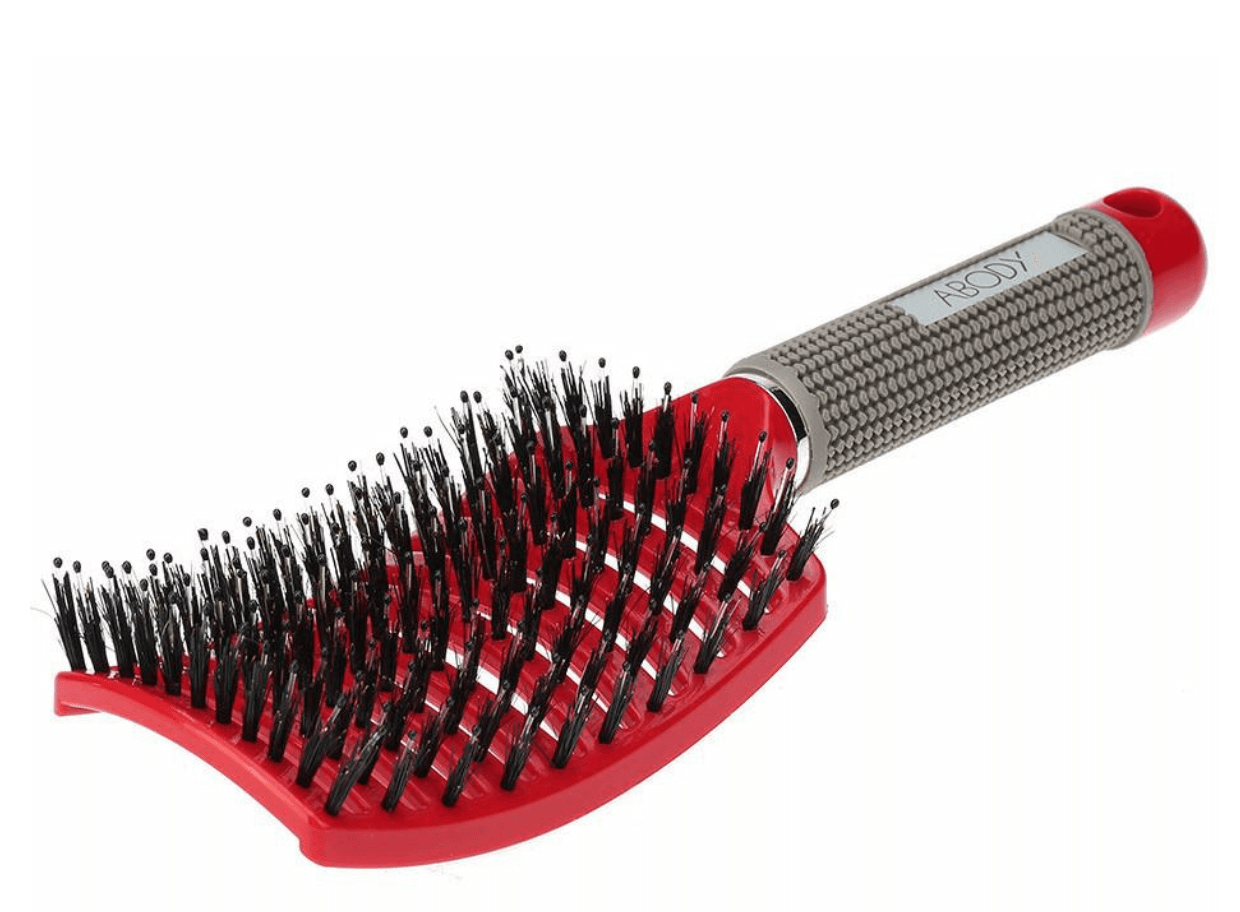 Abody Pro Boar Bristle Nylon Anti Static Hairbrush