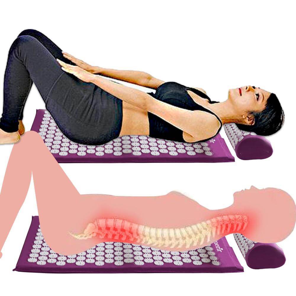 Acupressure Mat Spoonk Mat Pain Relief Muscle Relaxation Mat