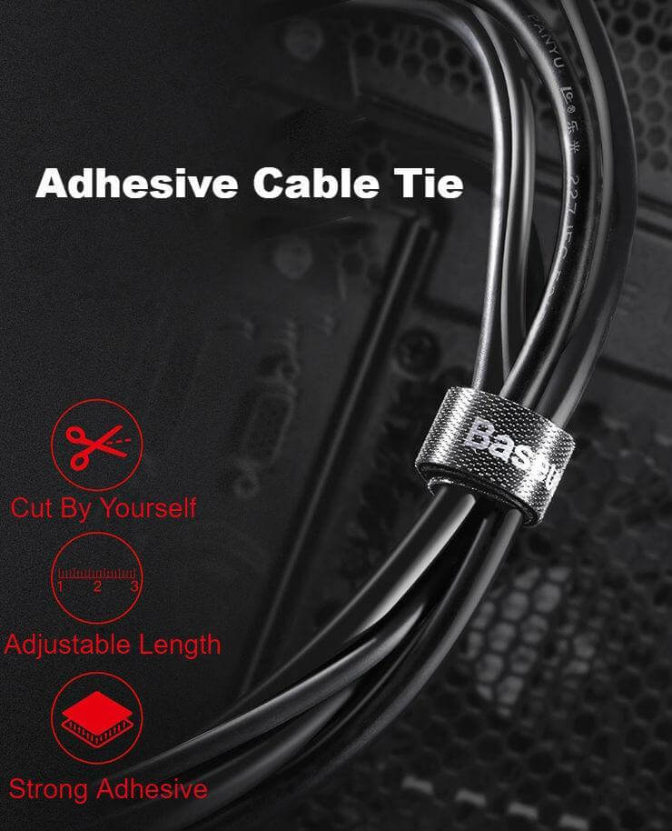 Adhesive Cable Tie Manage The Mess