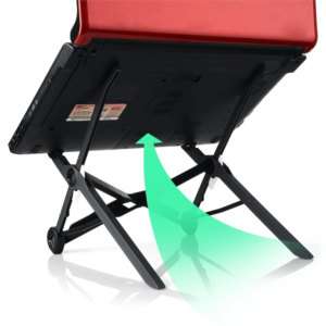 Adjustable Laptop Stand Ergonomic Folding Laptop Riser Bed Stand