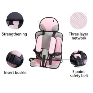 Adjustable Sponge Baby Car Seat
