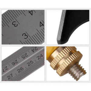 Adjustable Square Ruler Multi Combination Angle Ruler Measuring Tool