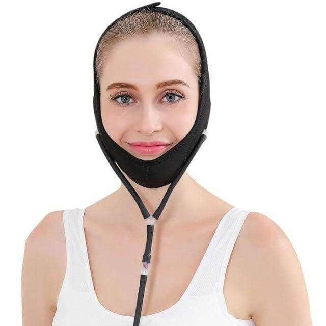 Air Press Lift Up Belt Face Lift Mask Massager V Line Cheek Chin Slimming Belt Face Shaper For Weight Loss Skin Care Beauty Tool