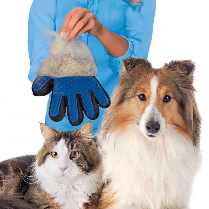 All In One Bathing Grooming Gloves