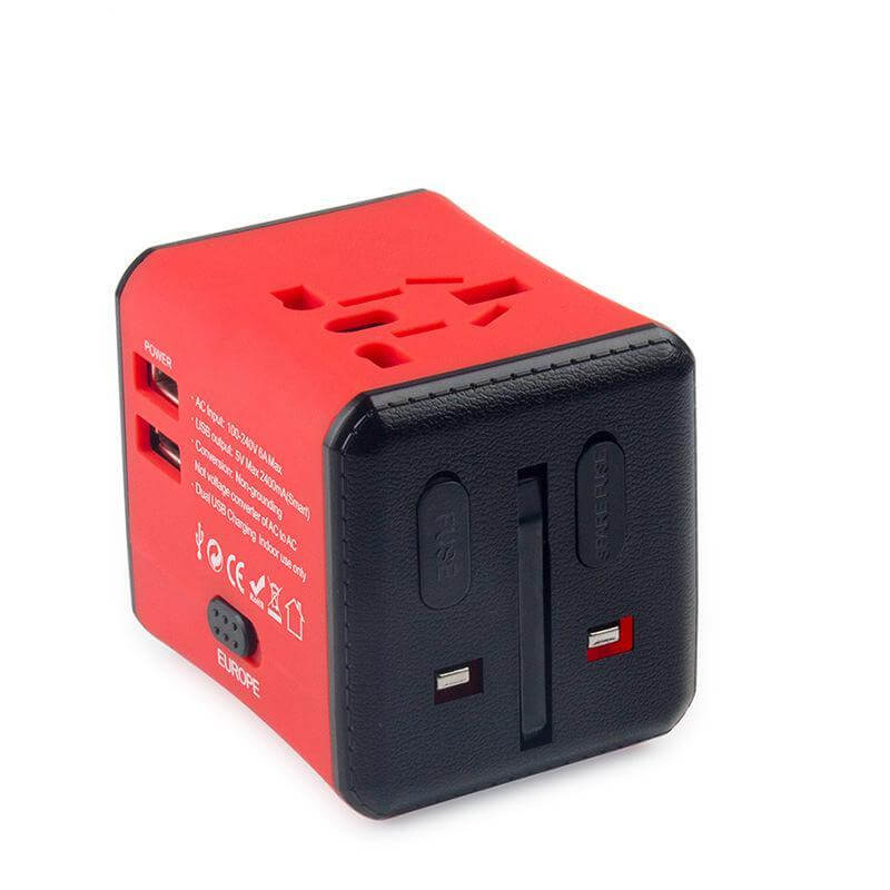 All In One Dual Port Travel Adapter With Wifi Stay Connected Anywhere Anytime