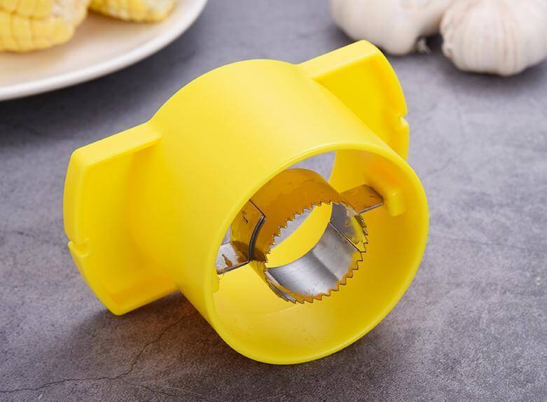 All In One Kitchen Tool Corn Stripper Potato Peeler Fruit Grater With Measuring Bowl
