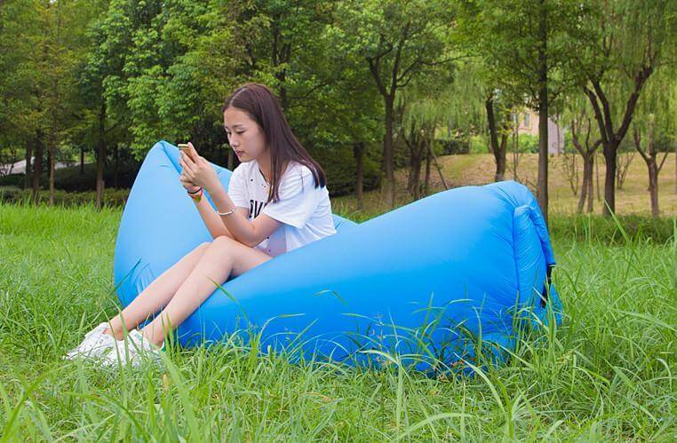 Amazing Portable Inflatable Lounge Bag For Outdoor Activities