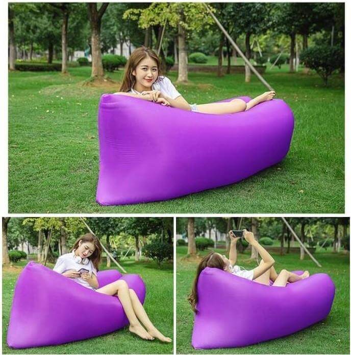 Amazing Portable Inflatable Lounge Bag For Outdoor Activities