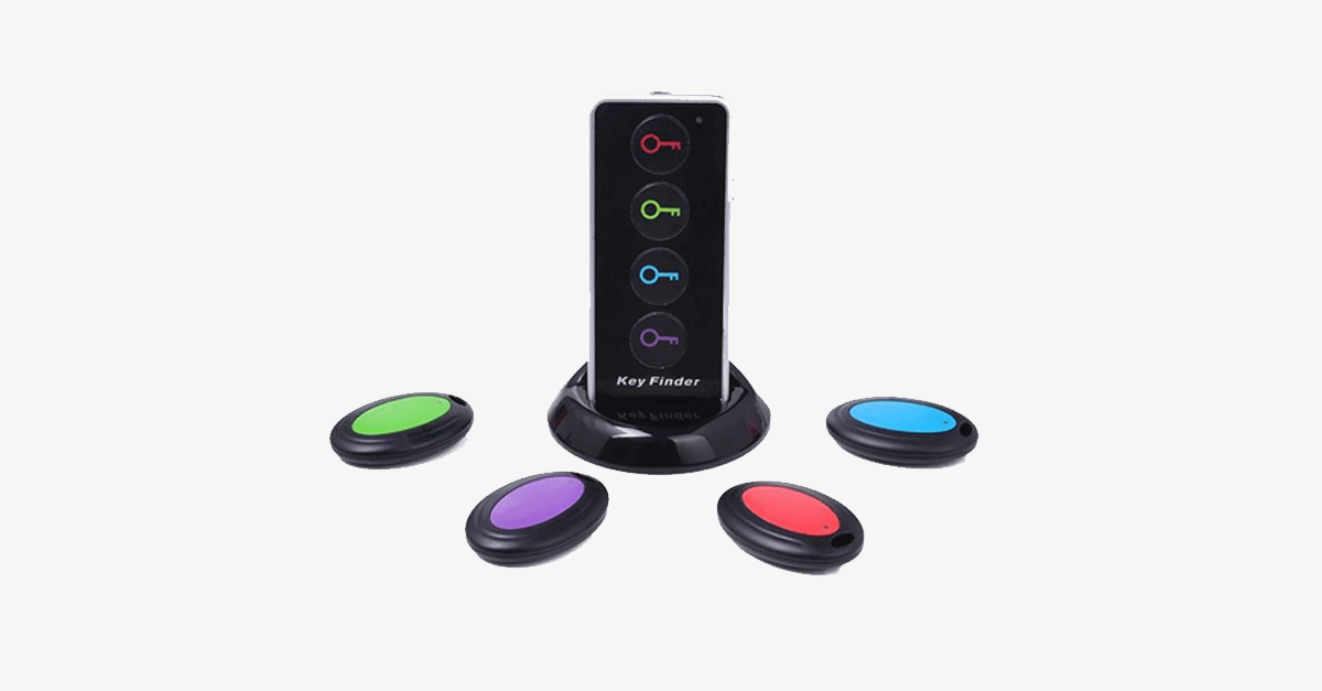 Anti Lost Transmitter For Keys And Wallet With 4 In 1 Led Wireless Remote