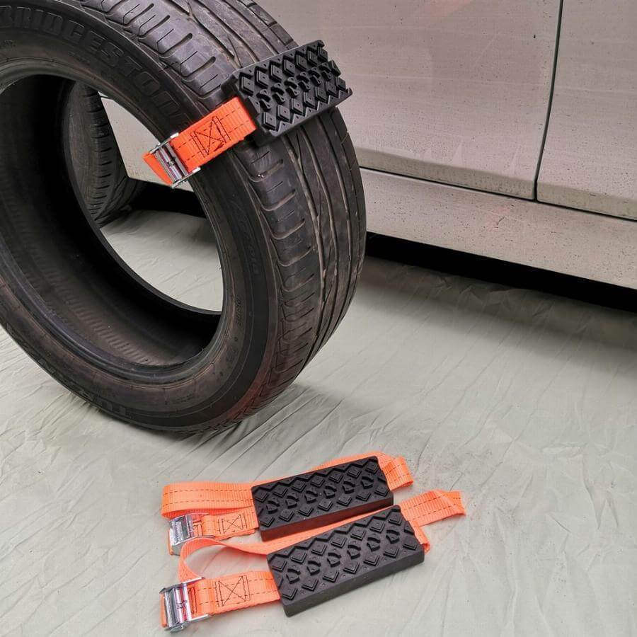 Anti Skid Tire Block Set Of