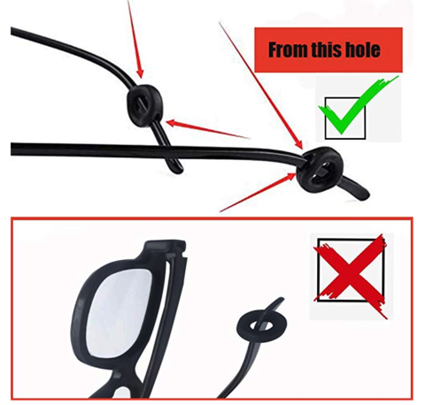Anti Slip Glasses Hooks