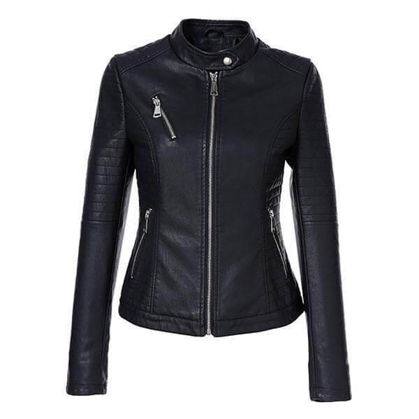 Aorryvla 2018 New Autumn Womens Leather Jackets