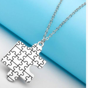 Autism Awareness Puzzle Pendant