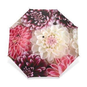 Automatic Folding Flower Parasol Umbrella