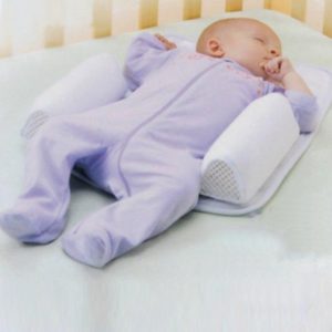 Baby Anti Roll Pillow Infant Sleep Prevent Flat Head Positioner Pillow Newborn Vent Safe Sleeping Nursing Pillow