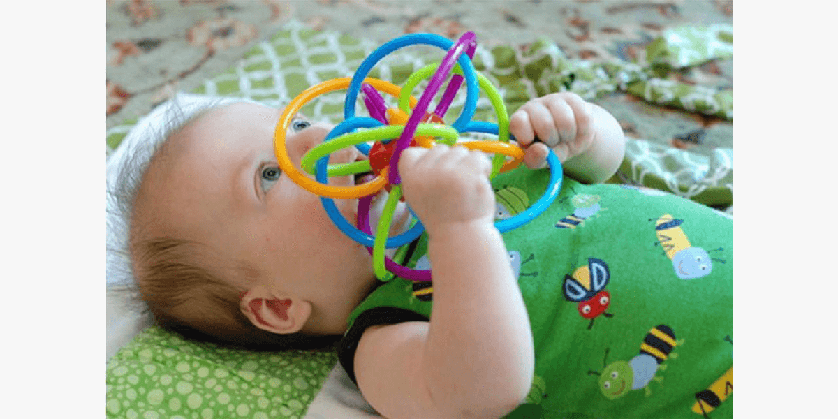 Baby Rattle For Sensory Development